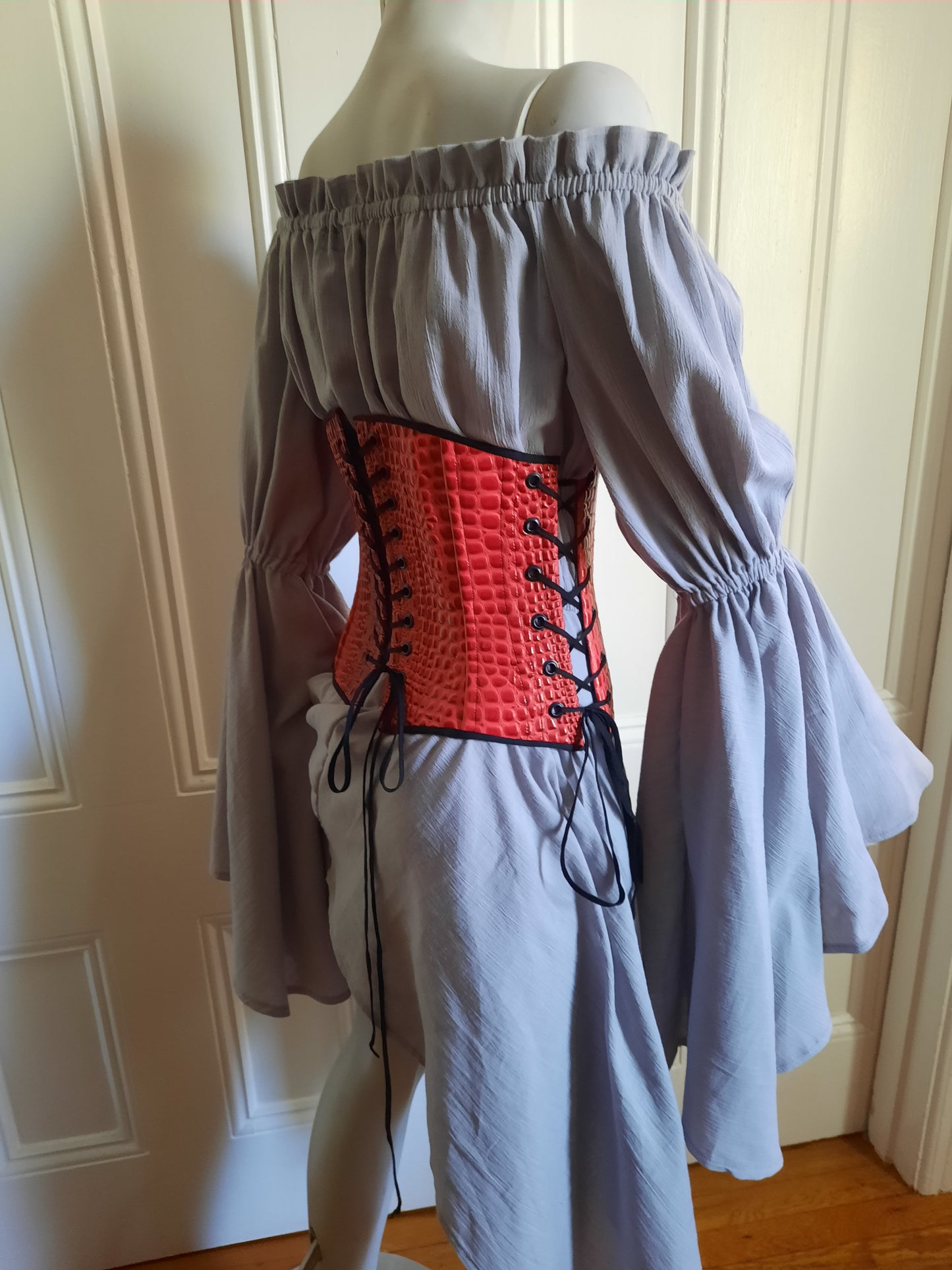 Renaissance Medieval peasant chemise dress for pirate fairy cosplay