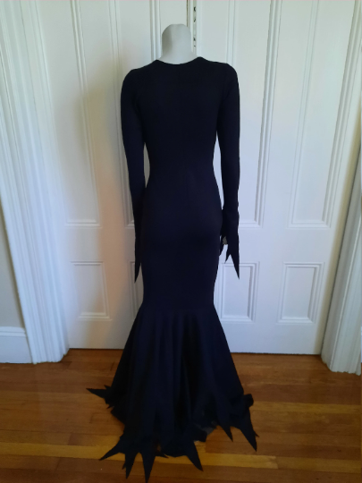 Addams Family Musical Morticia 2 way gown